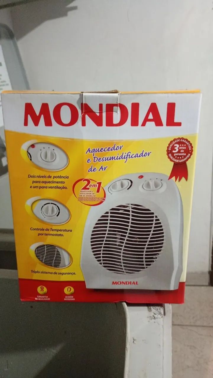 Aquecedor e desumidificador 