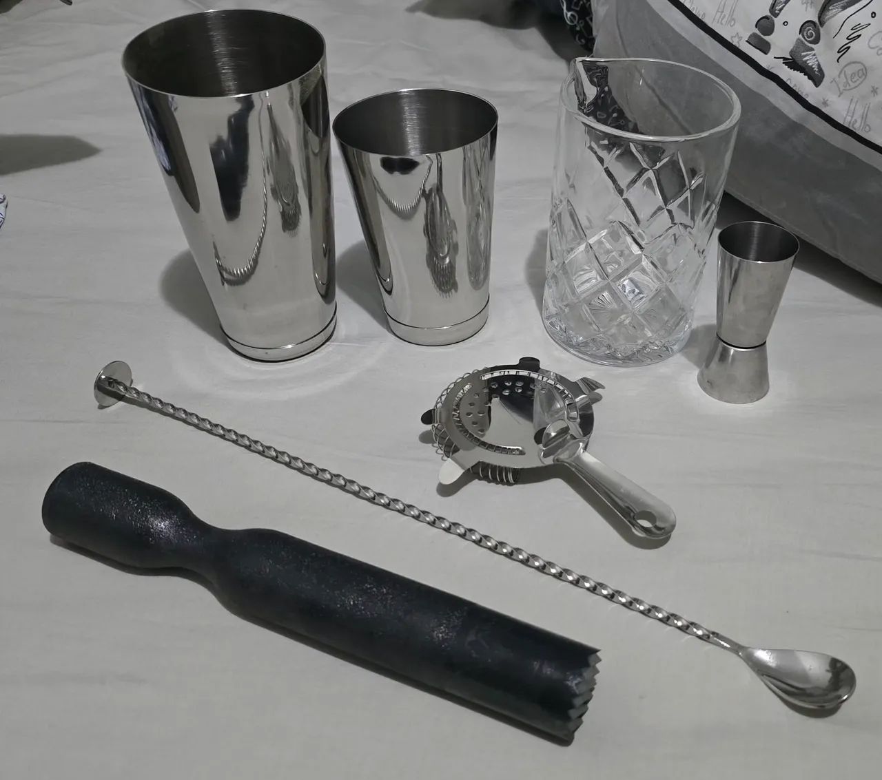 Utensílios para Bartender