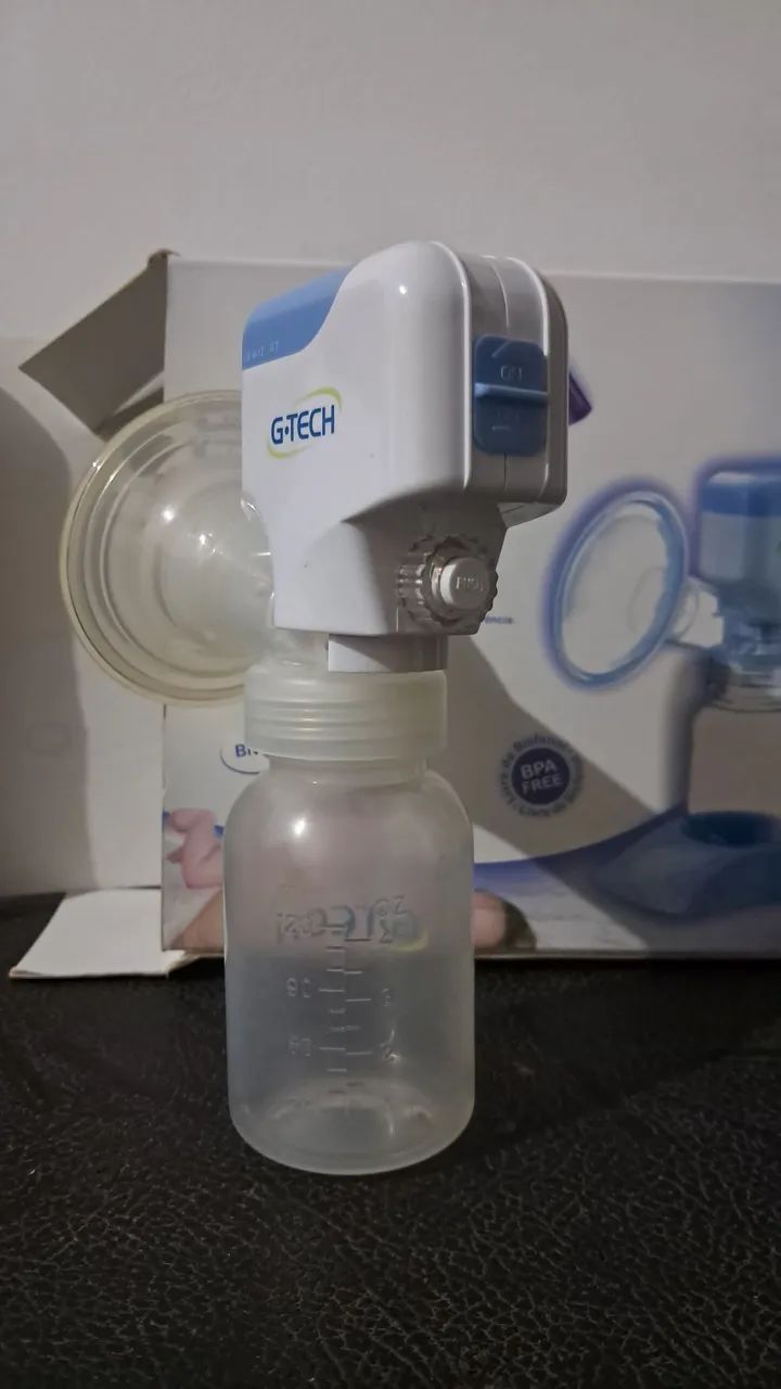 Bomba elétrica de tirar leite materno G-tech. - Foto 3