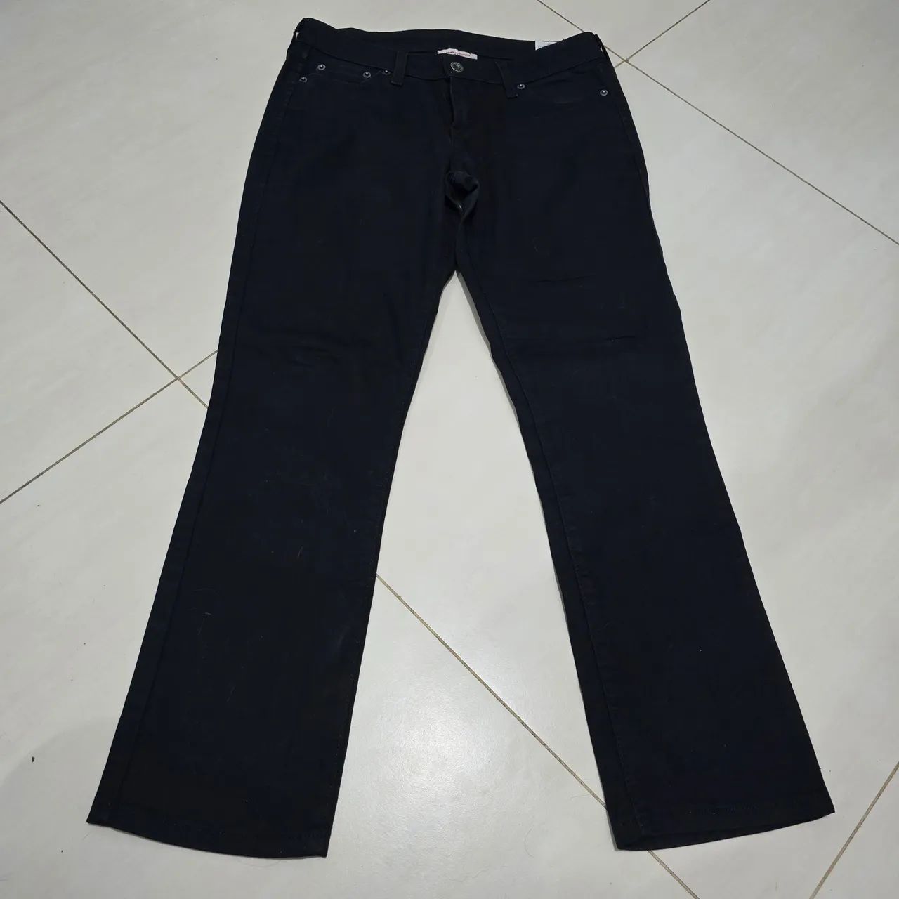 Calça jeans Levi's 552 Mid Rise Straight  - Foto 3