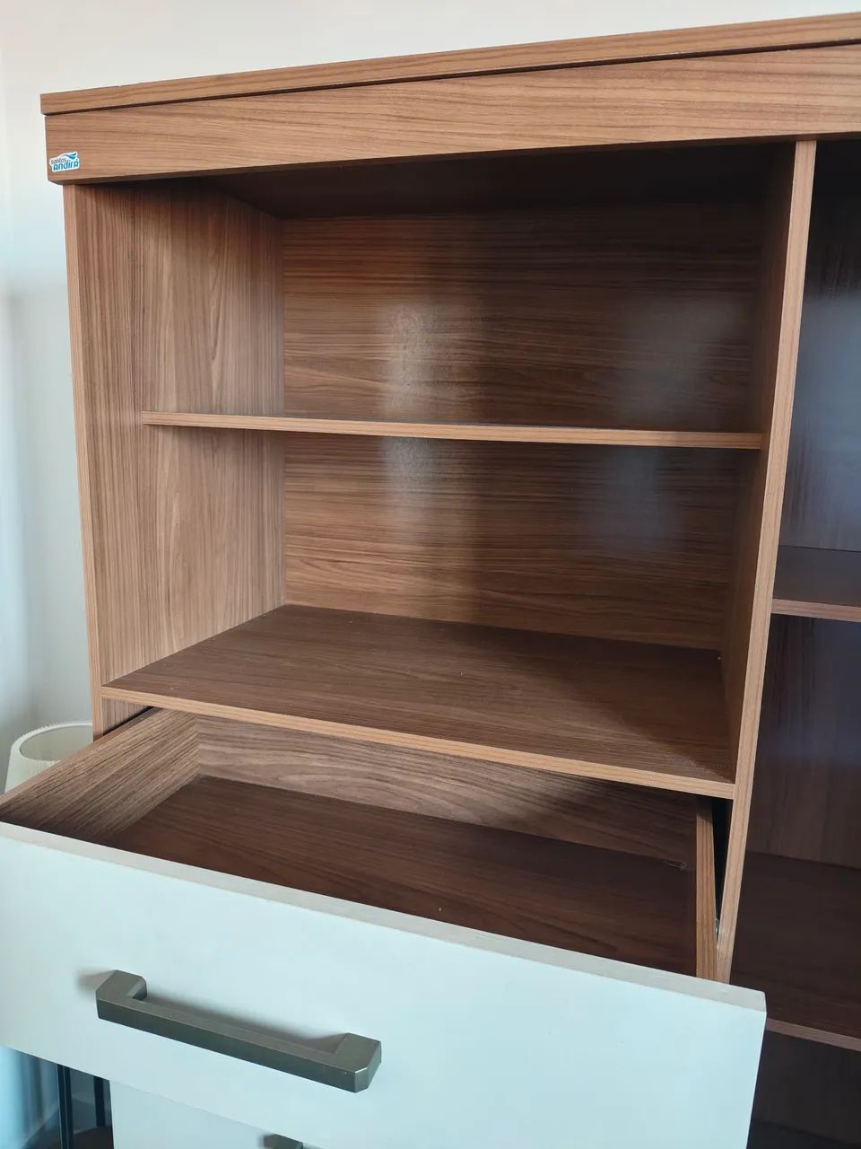 Cômoda 100% MDF ,5 gavetas e 1 porta  - Foto 3
