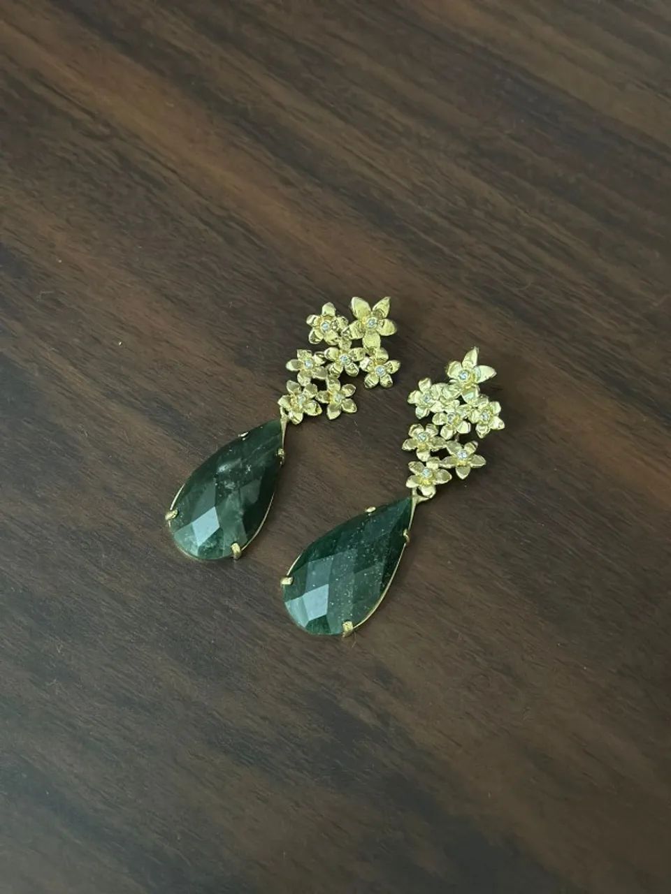 Conjunto Bijuteria Fina - Quartzo Verde  - Foto 4