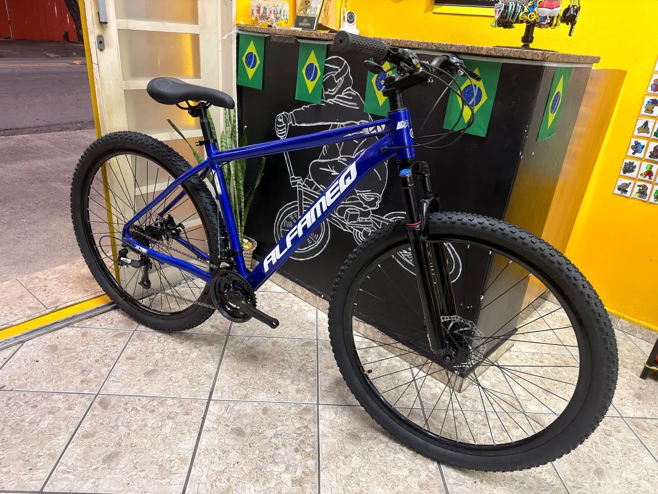 BICICLETA ARO 29 ALFAMEQ ALUMINIO NOVA - Foto 2