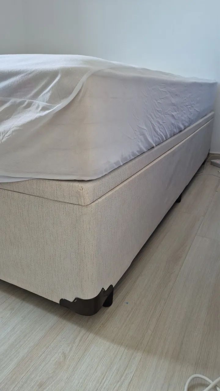 Cama Box Queen Size com Colchão - Foto 2
