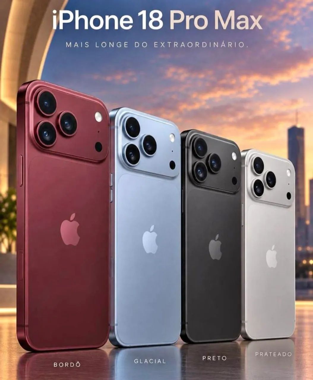 IPhone 18 Pró Max 5G 256gb lacrado na caixa com garantia Apple  - Foto 2