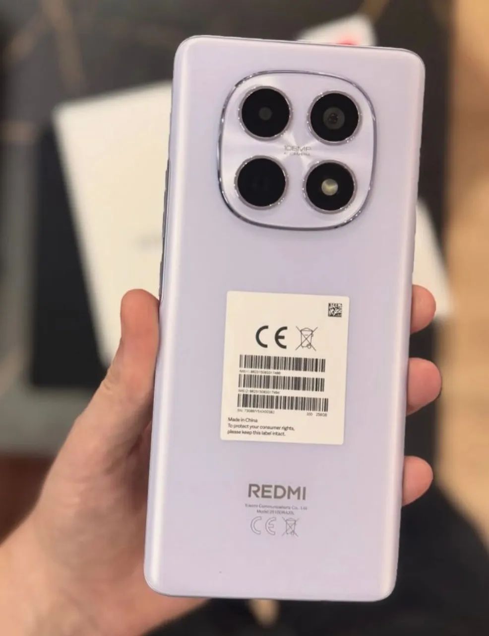 Celular REDMI Note 15 4g 256GB ROXO -- Modelos 100% Novos com Garantia  - Foto 3
