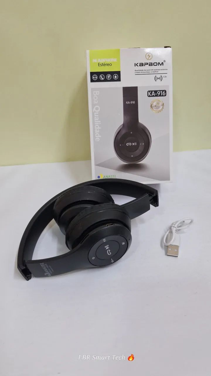 Fone Bluetooth Headphone  - Foto 4