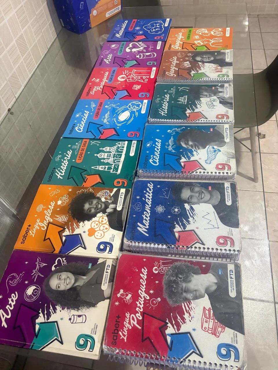 Livros 9 ano Saber mais da FTD kit - Foto 3