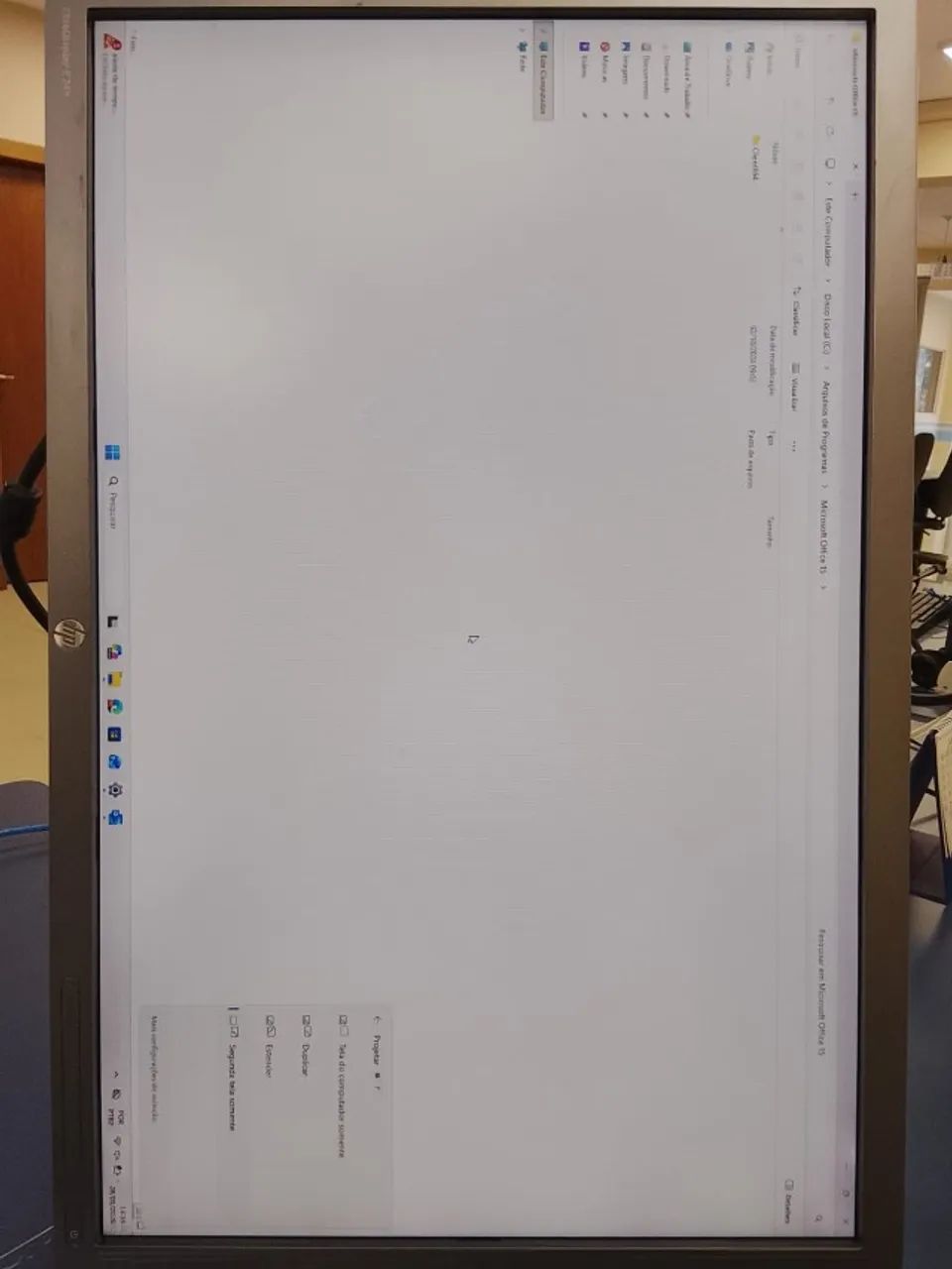 Monitor HP EliteDisplay E241i - 24? IPS (1920x1200) - Tela Giratória - Foto 3