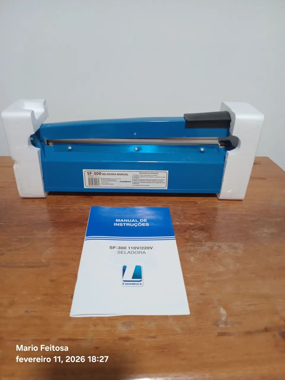 SELADORA MANUAL SF-300 - Foto 4