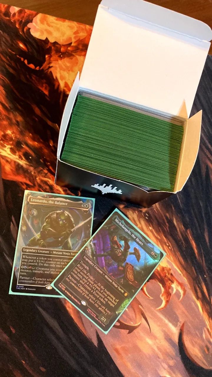 Deck de Commander - Turtle Power - Magic - Foto 2