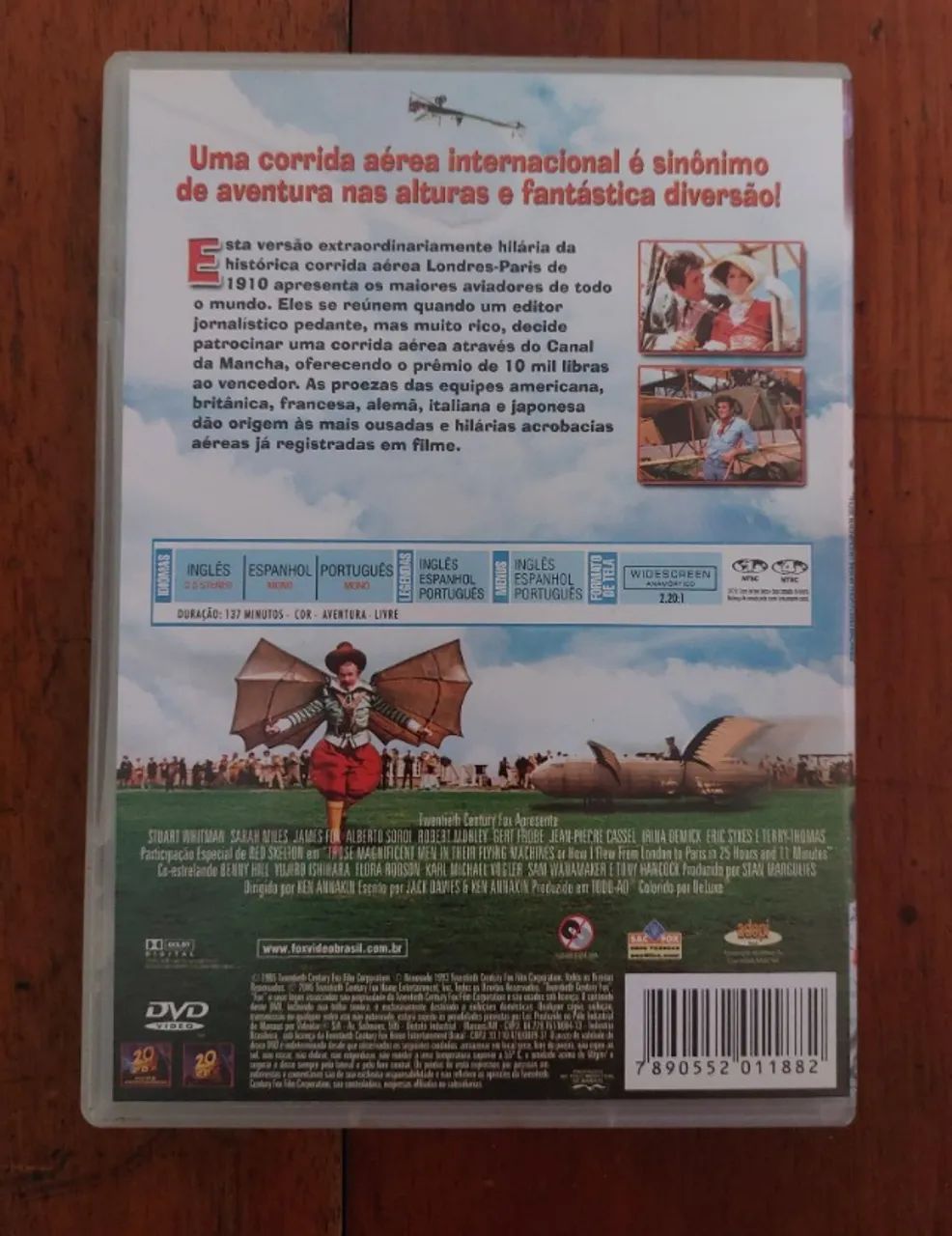 DVD Original ? Esses Homens Maravilhosos e suas Máquinas Voadoras - Foto 2