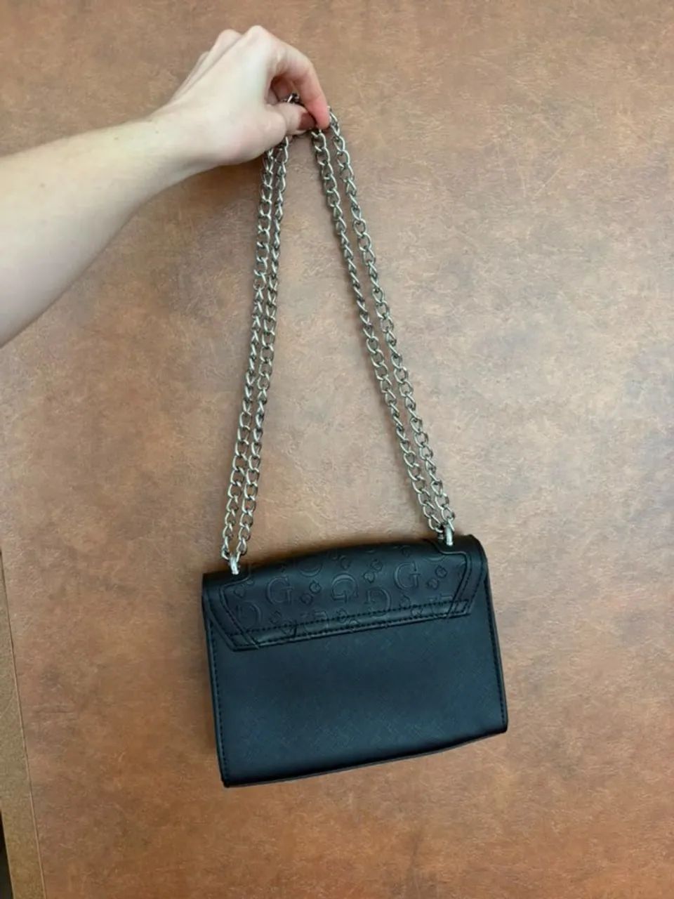 Bolsa Guess - Preta - Pouco Usada - Foto 3