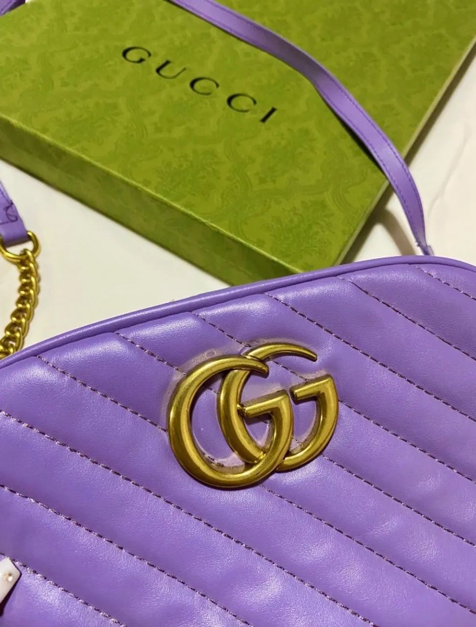Bolsa Gucci Lilás  - Foto 5