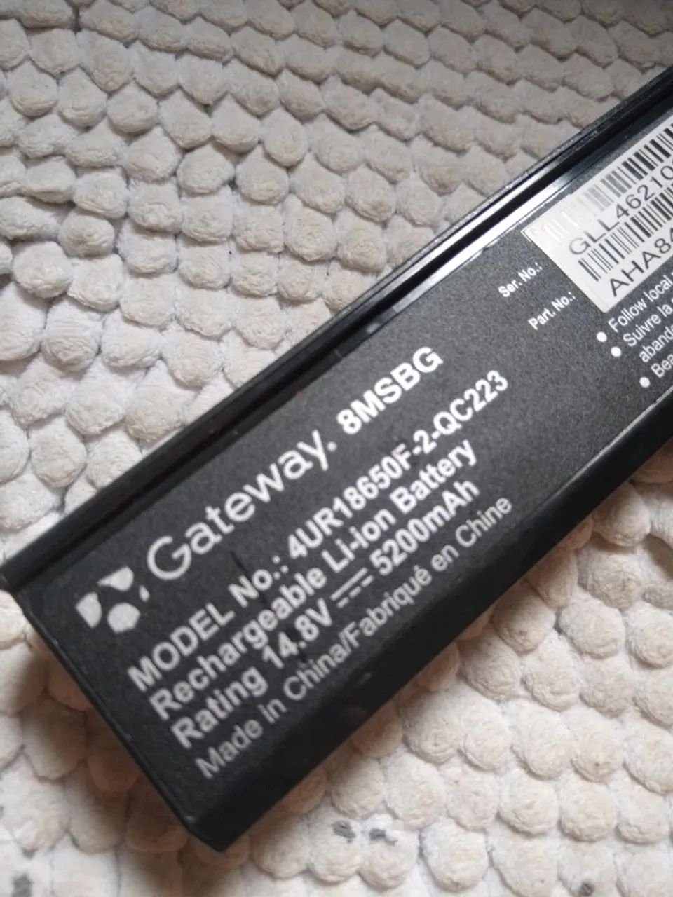 Bateria notebook Gateway 8MSBG - Foto 2
