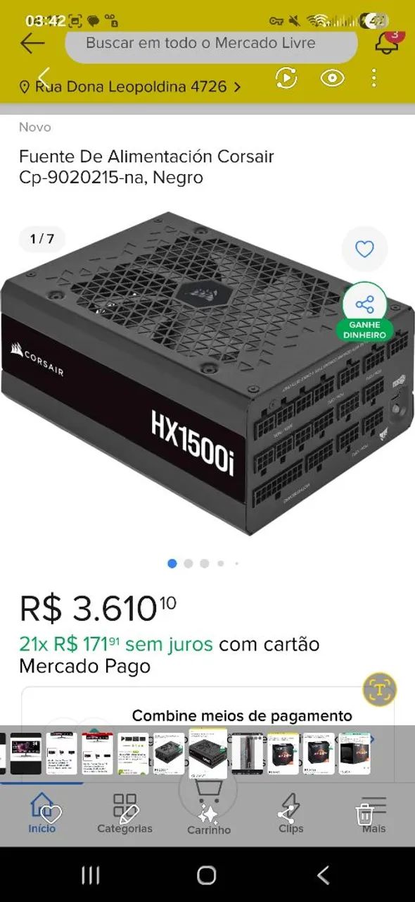Oportunidade de PC Gamer AM5 todo Rog Strix !!! - Foto 3