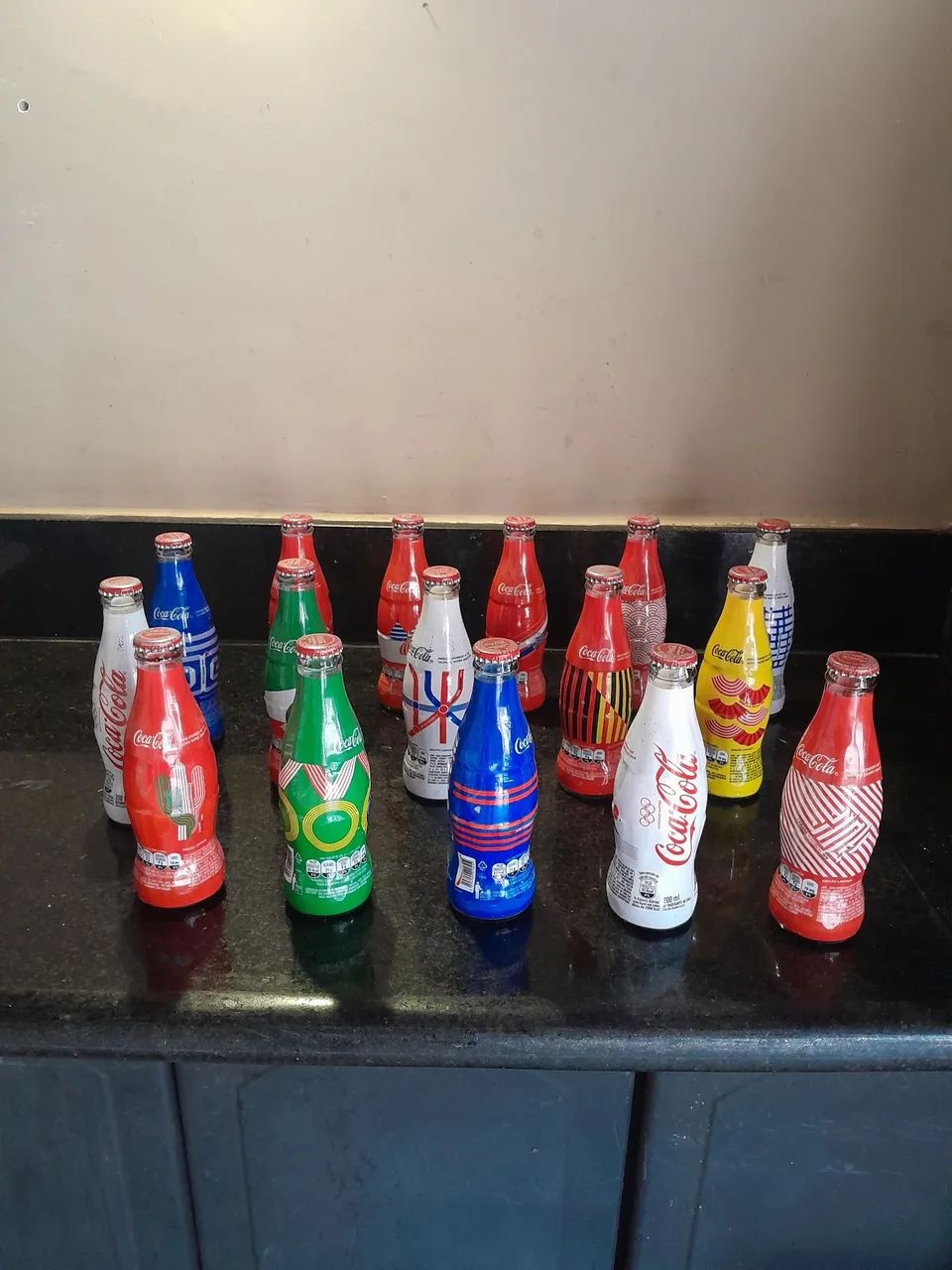 Coleção completa garrafas da coca cola olimpíadas 2016 - Foto 4