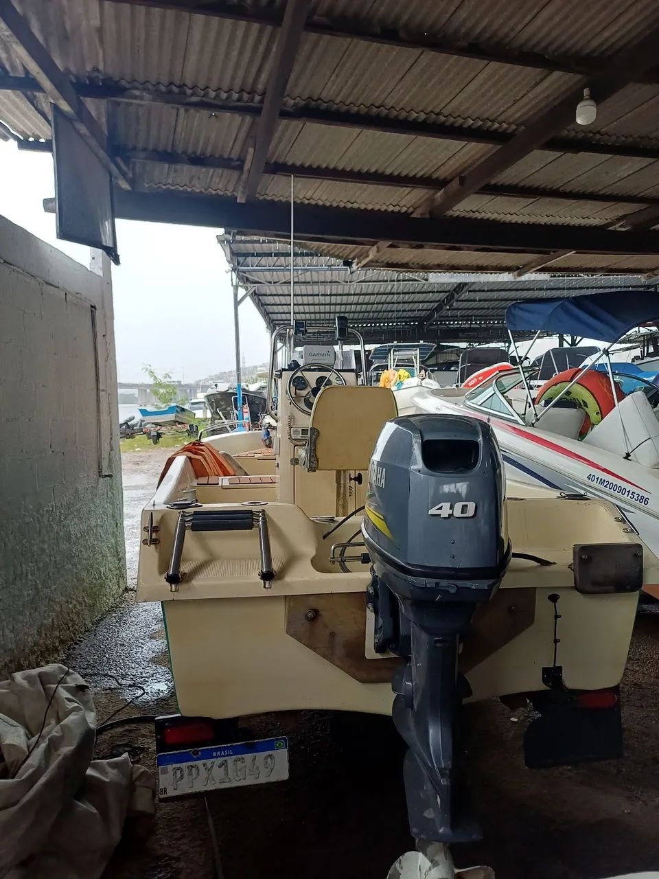 Lancha fishing ( WR 17 com motor yamaha 40hp) - Foto 7