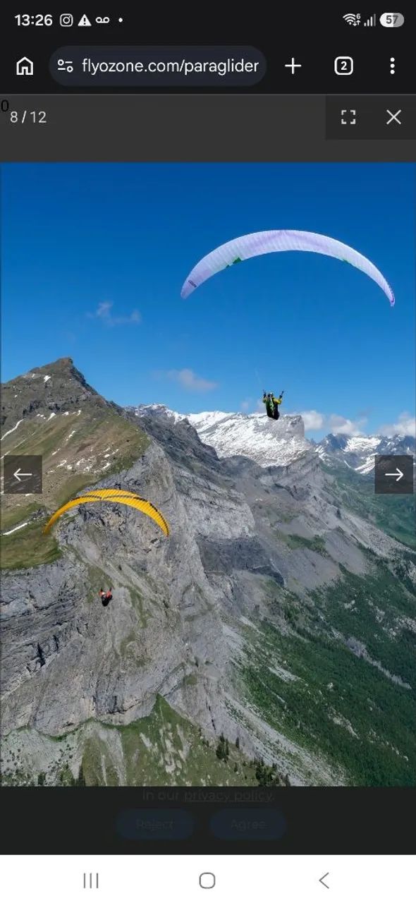 Parapente Ozone Swift 6 tm MS - Foto 4