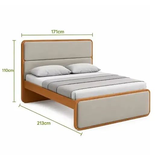 Cama de Casal Lopas - Foto 2