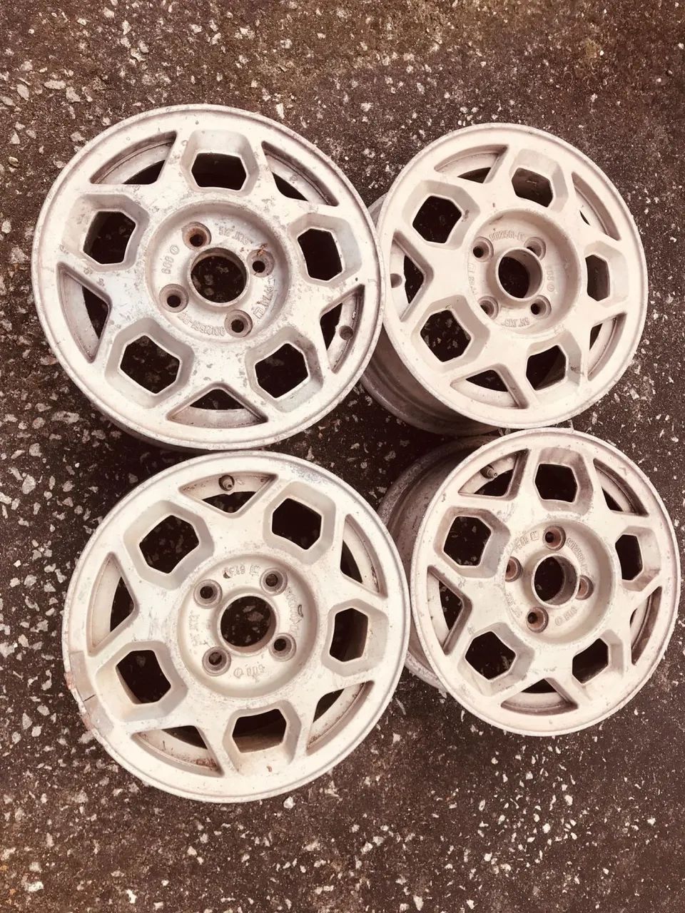 4 rodas de liga leve monza