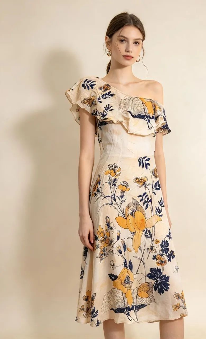 Vestido estampado Tam M 