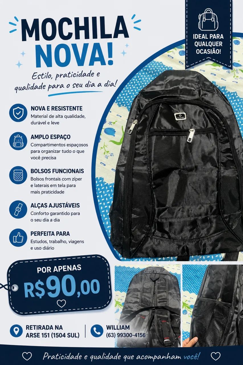 Mochila nova