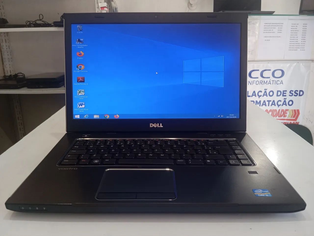 NOTEBOOK DELL VOSTRO R$599 - 