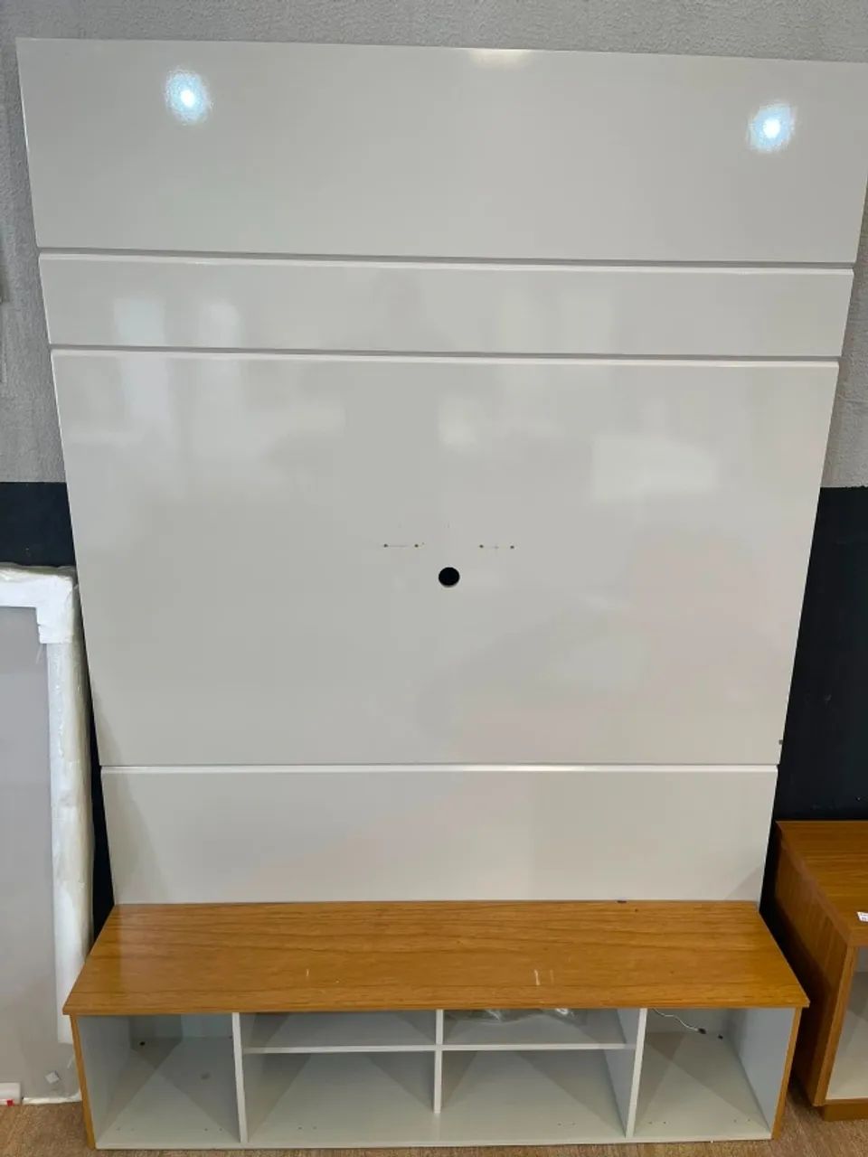 PAINEL PARA TV + RACK 2,20M - R$ 399,99 À VISTA | OUTLET DA REMAR LONDRINA