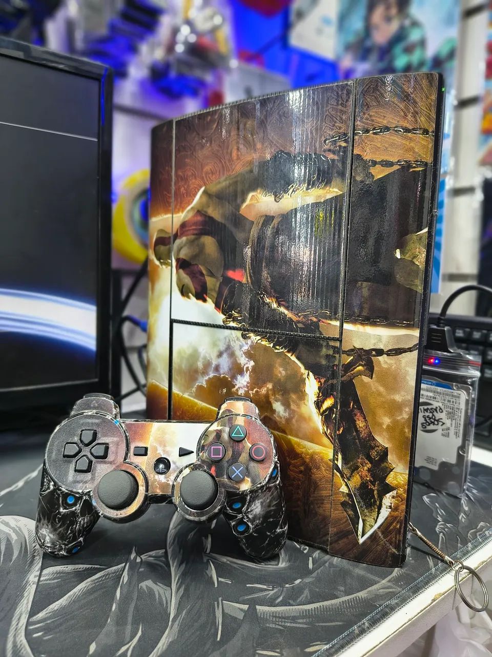 Ps3 Super Slim 1tb D-E-S-B-L-O-Q-U-E-A-D-O entrega grátis e jogos  