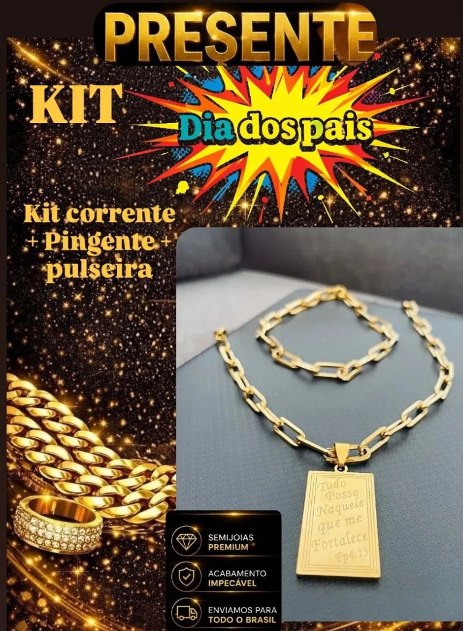 KIT CORRENTE DIA DOS PAIS  - Foto 3