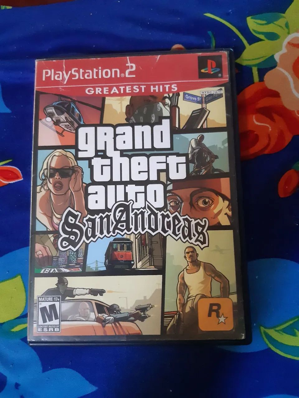 GTA SAN ANDREAS PS2 ORIGINAL