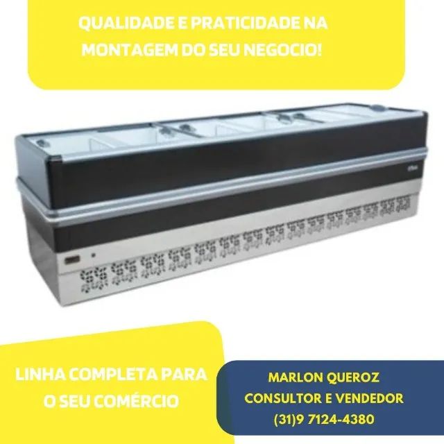Ilha de Congelados 3 Metros Polar 220v
