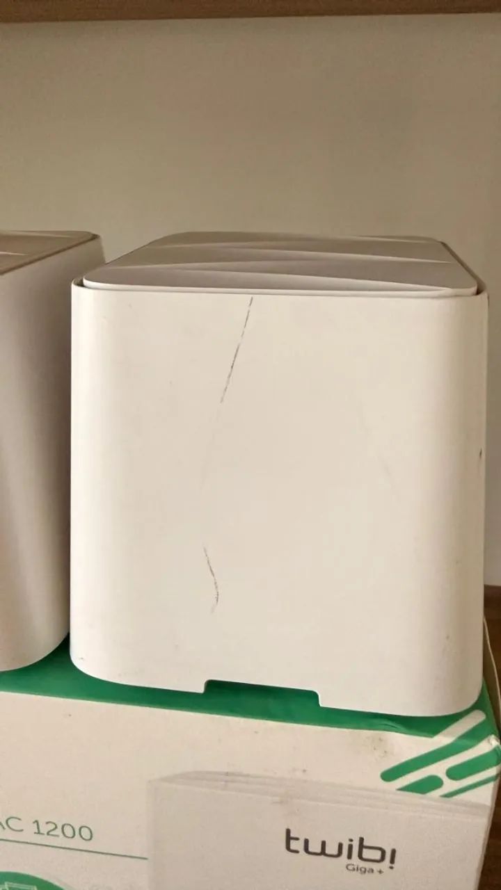 Kit Roteador Wi-Fi Mesh com 3 Unidades Twibi Giga+ Intelbras - Foto 4