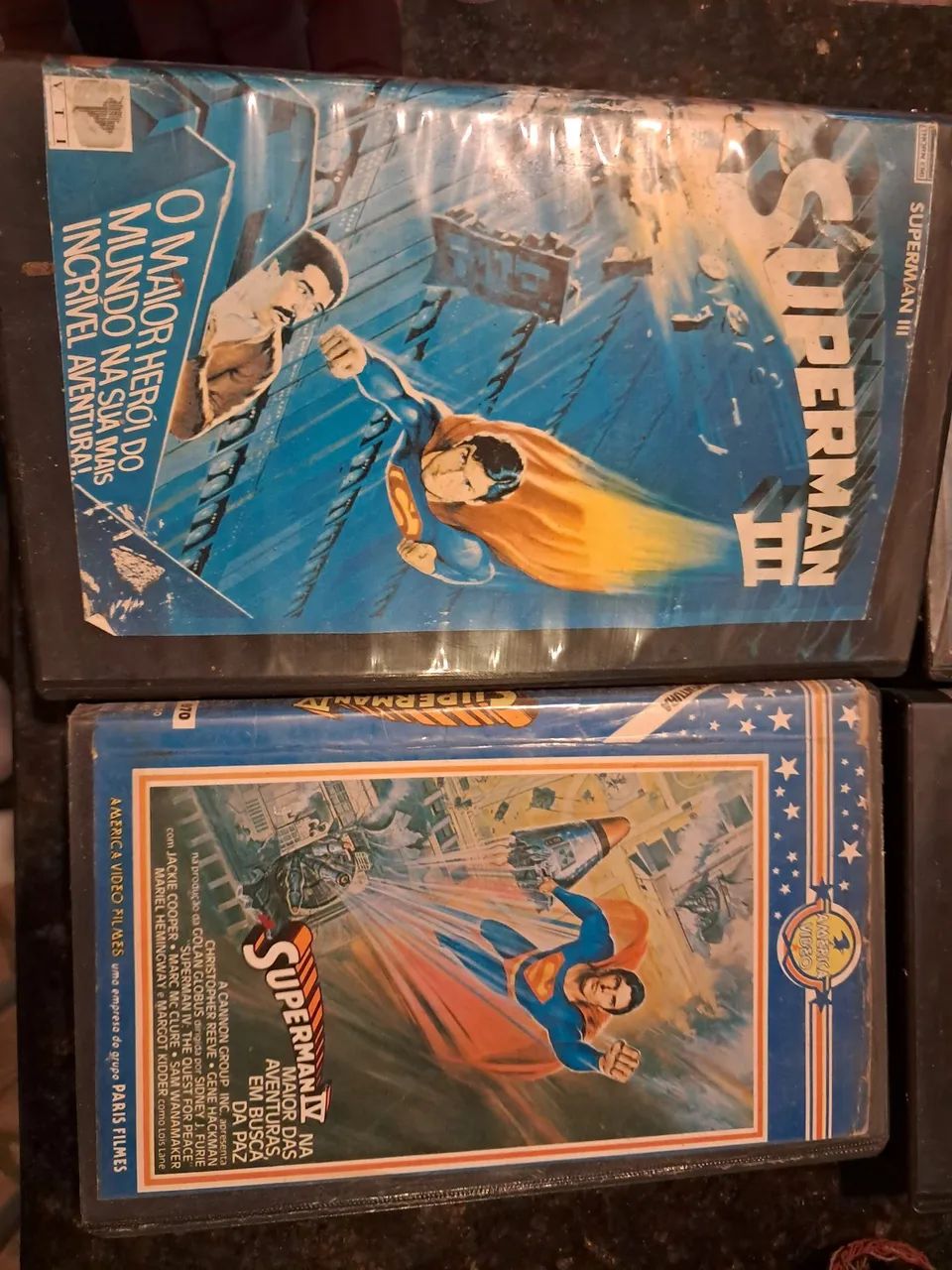 Vhs Superman 1,2,3 e 4. - Foto 3