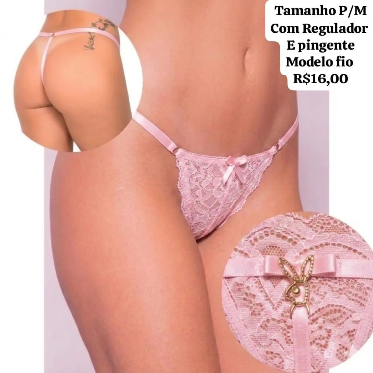 Calcinha feminina modelo fio  - Foto 3