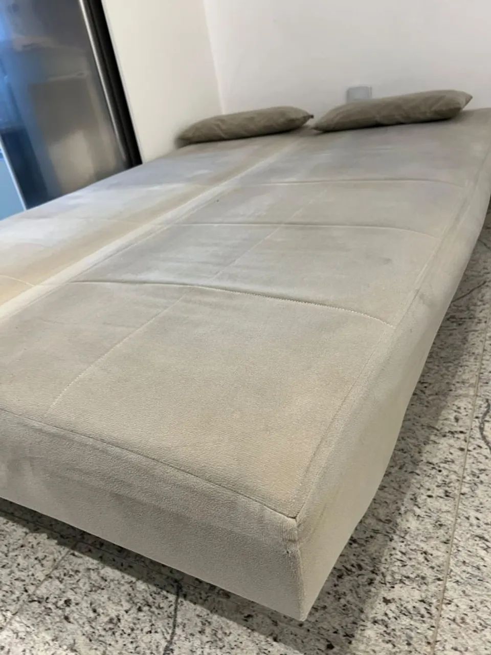 Vendo sofá cama em bom estado - Foto 4