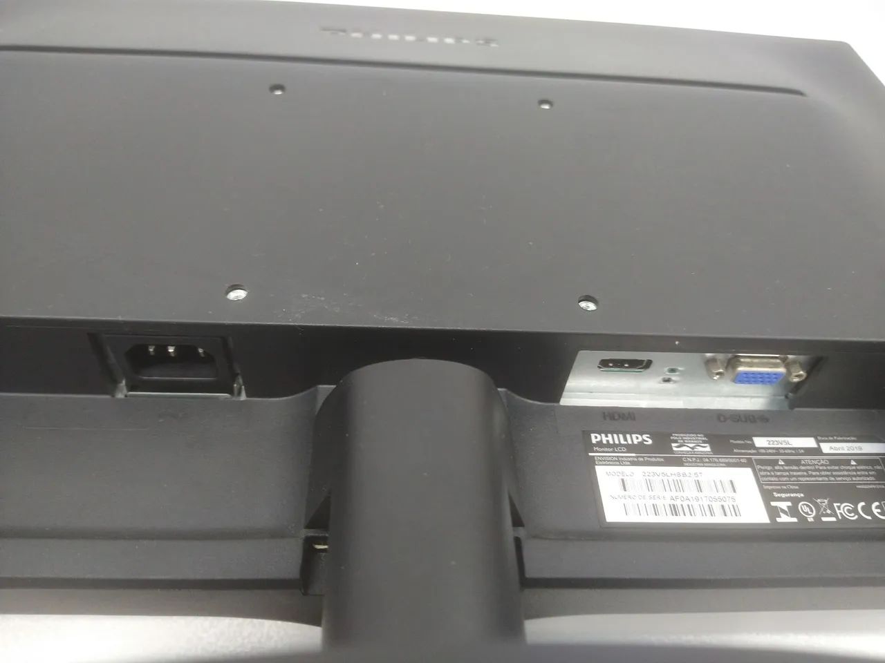 Monitor Led Philips 21,5 polegadas 223v5lhsb - Foto 4