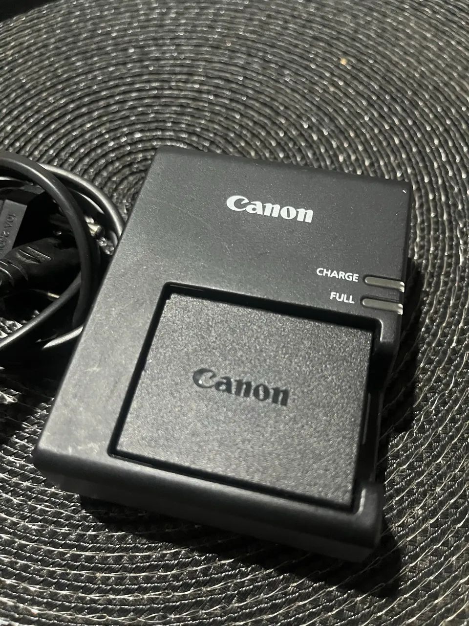 Bateria e carregador canon