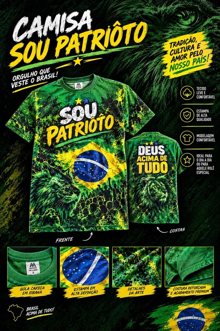 Camisas Bolsonaro 22 modelos variados - Foto 2