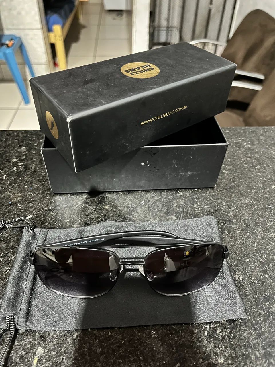 Óculos original CHILLI BEANS  - Foto 2