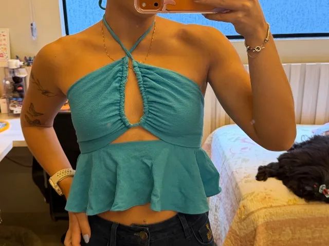 cropped morena rosa - Foto 2