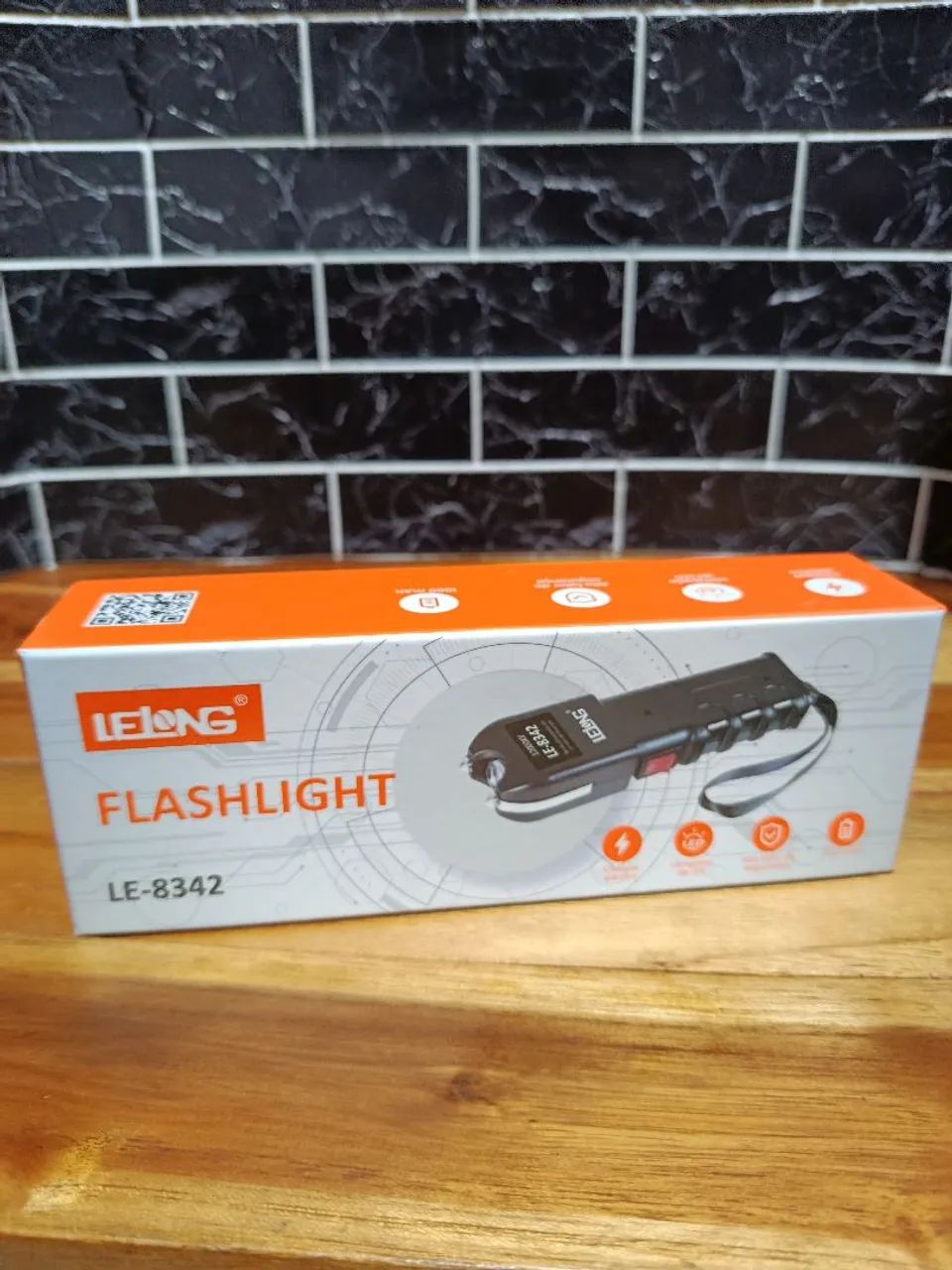 Lanterna flashlight lelong 12000kv / OFERTA IMPERDÍVEL  - Foto 2