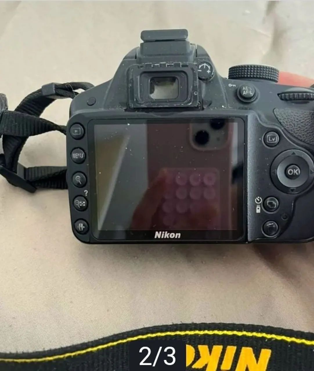 CÂMERA NIKO D3200 - retirada de peças  - Foto 3