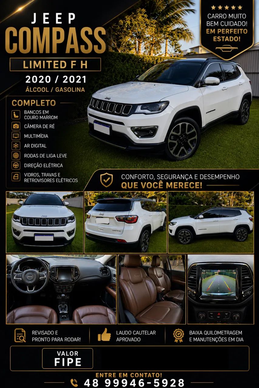 Jeep Compass Limited 2.0 4X2 Flex 16V Aut. 2021