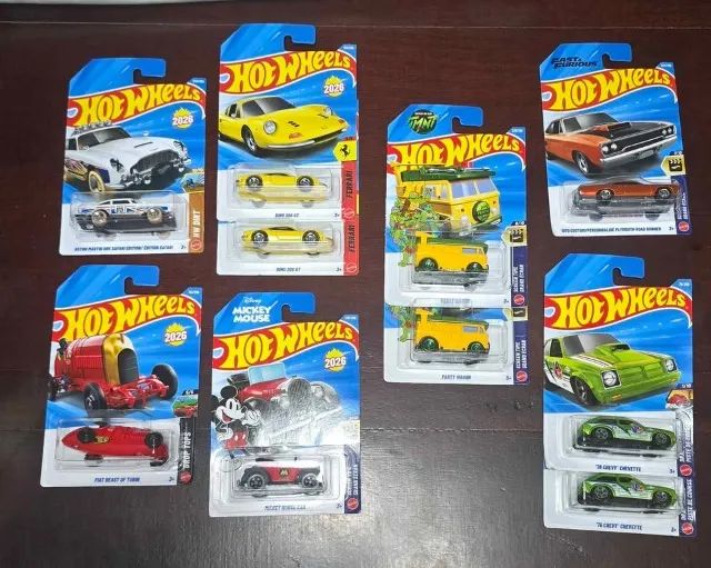 Hot Wheels Lotes P, N e M