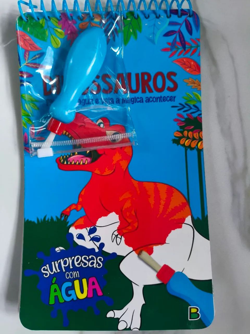 Livro infantil água book 