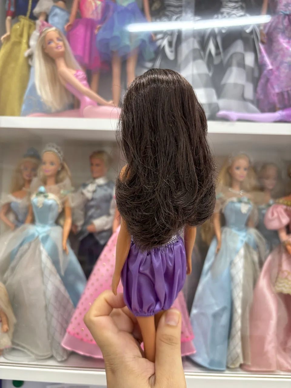 Barbie fashionista roxo - Foto 4