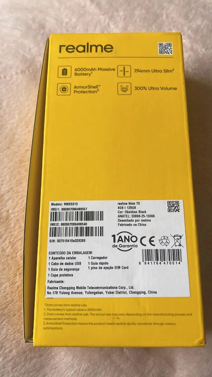 Celular Realme Note 70  - Foto 4