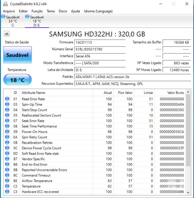 HD Sata 320 Gigas PC - Foto 4